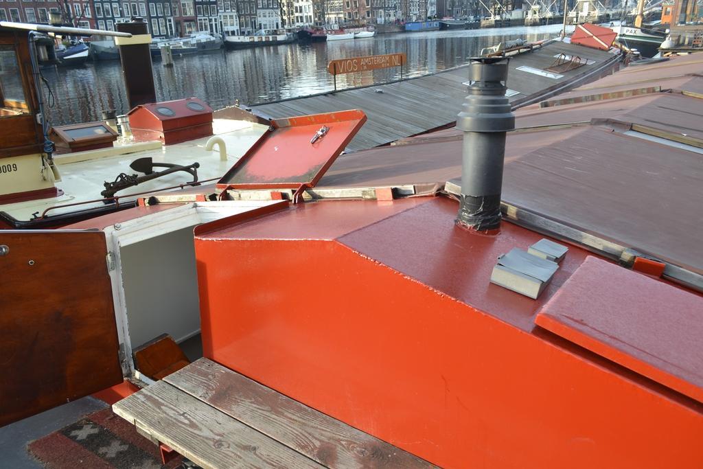 Houseboat Rose Apartment Amsterdam Exterior photo