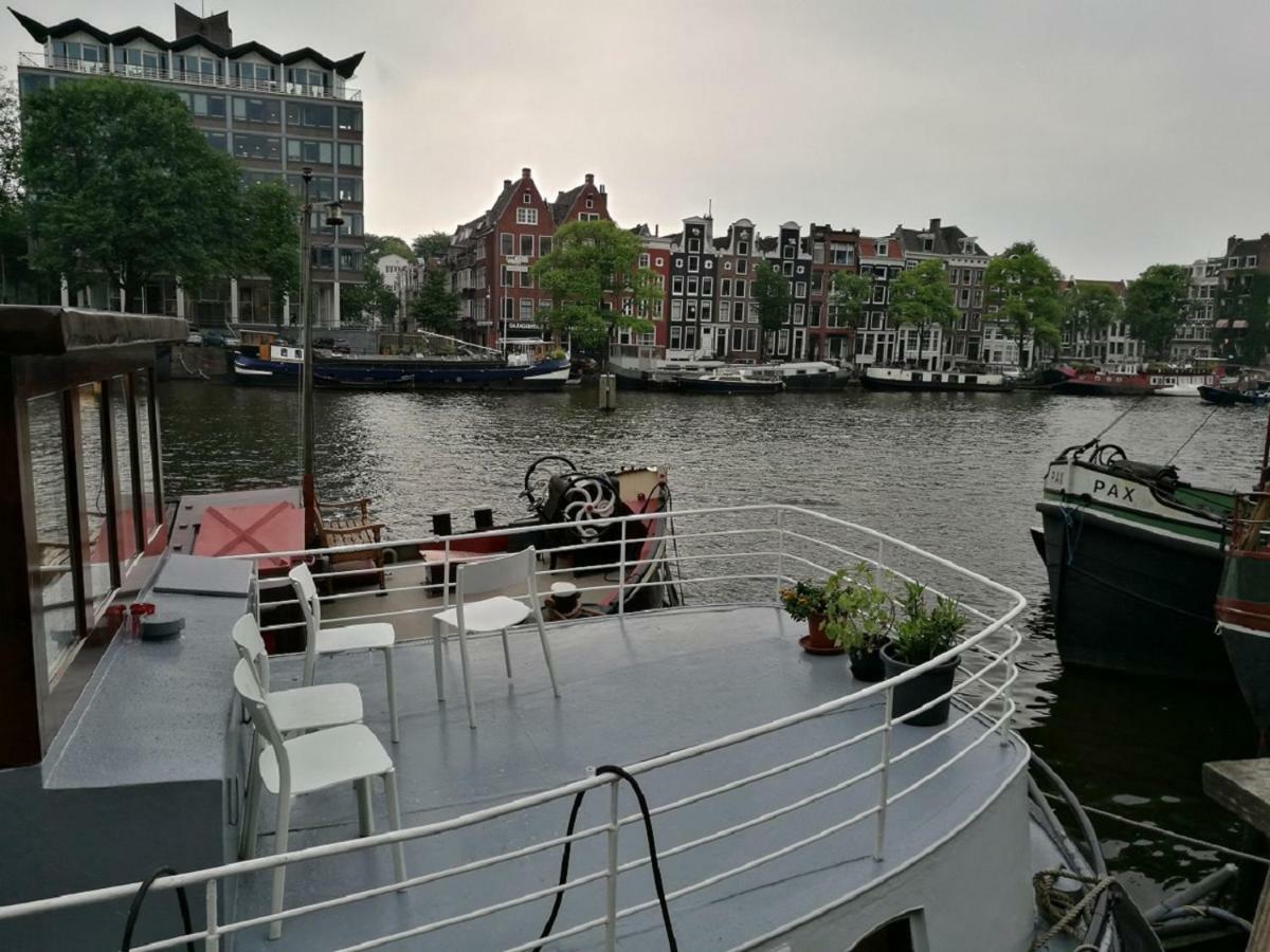 Houseboat Rose Apartment Amsterdam Exterior photo