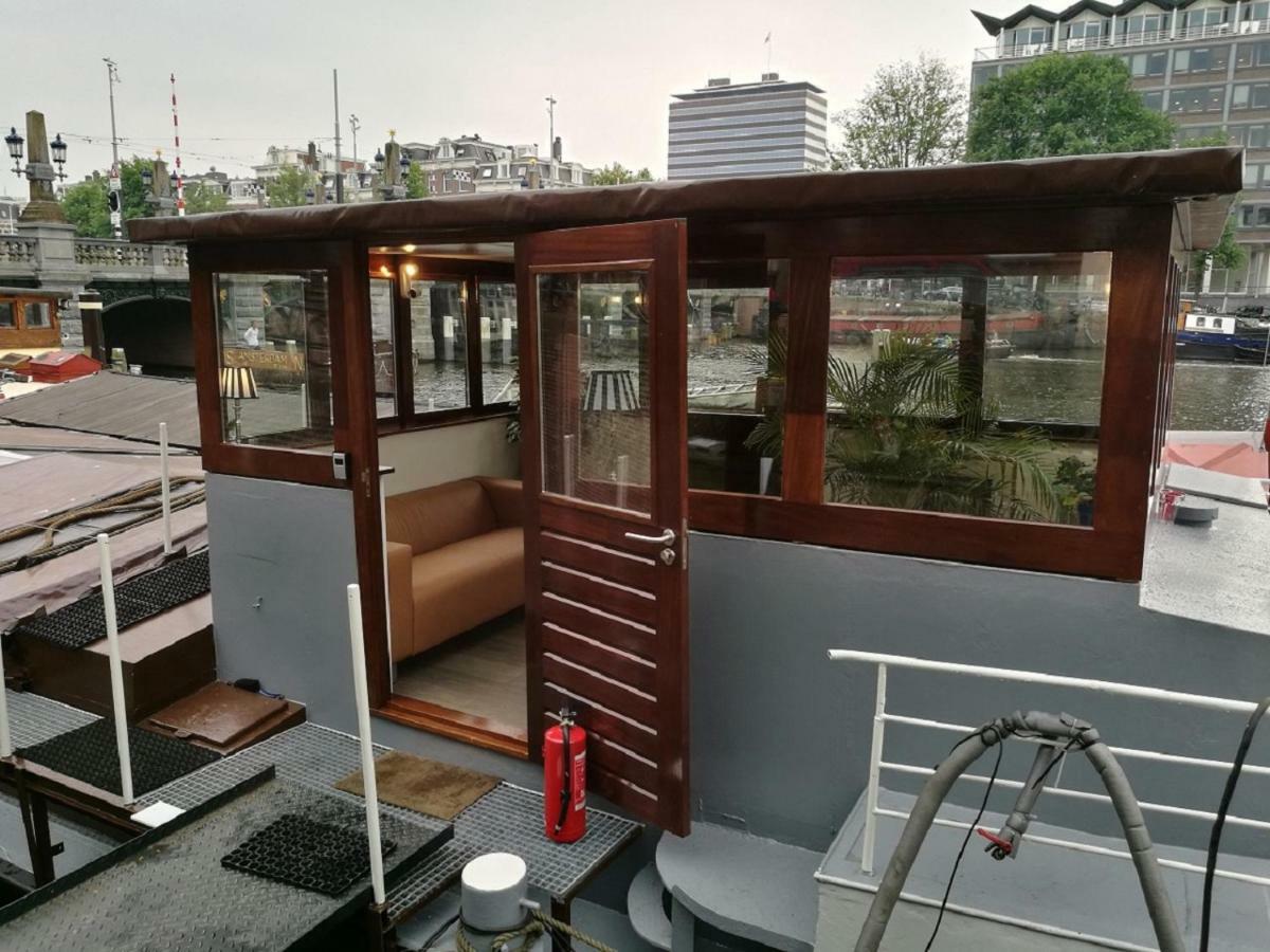Houseboat Rose Apartment Amsterdam Exterior photo