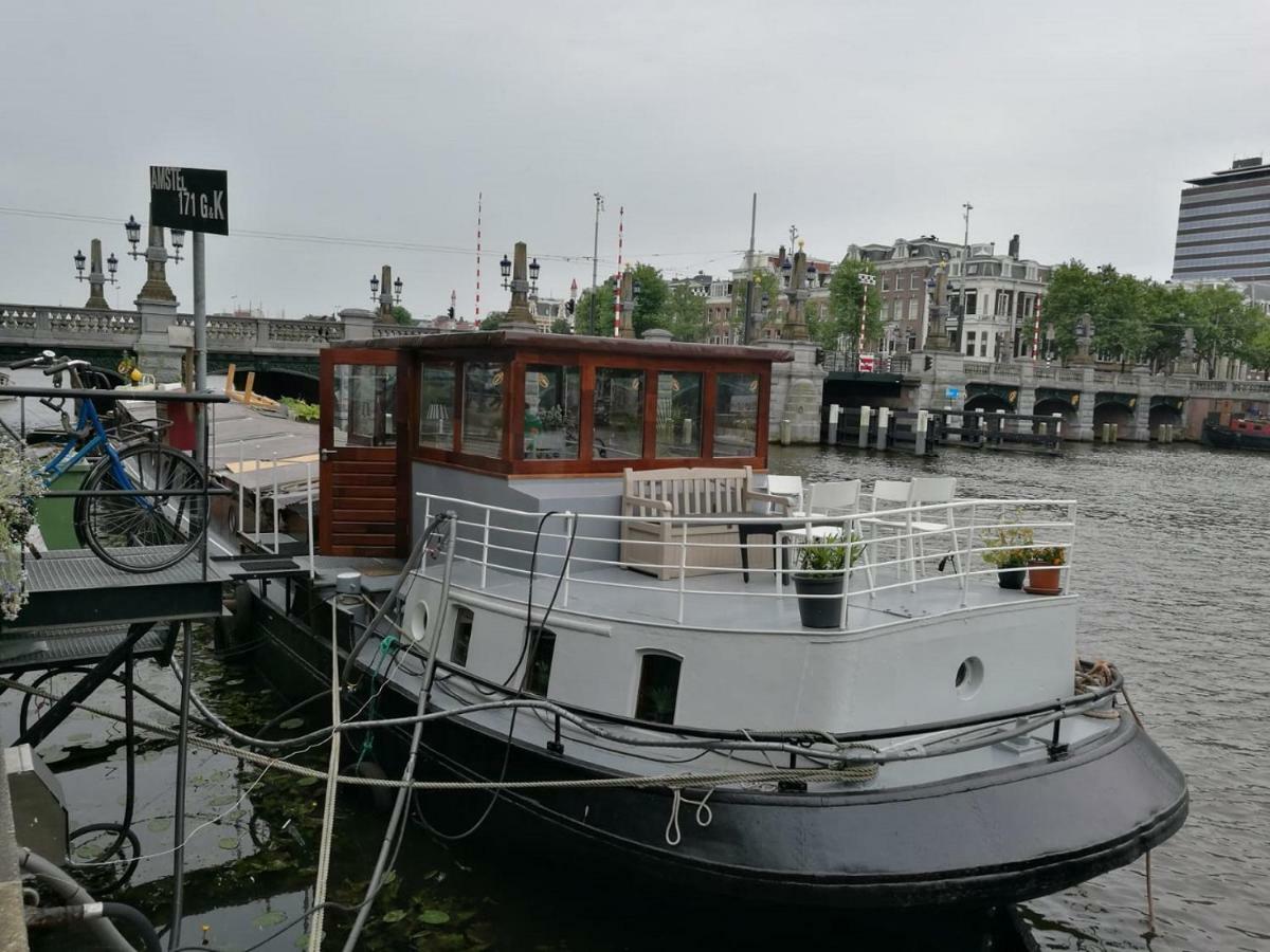 Houseboat Rose Apartment Amsterdam Exterior photo