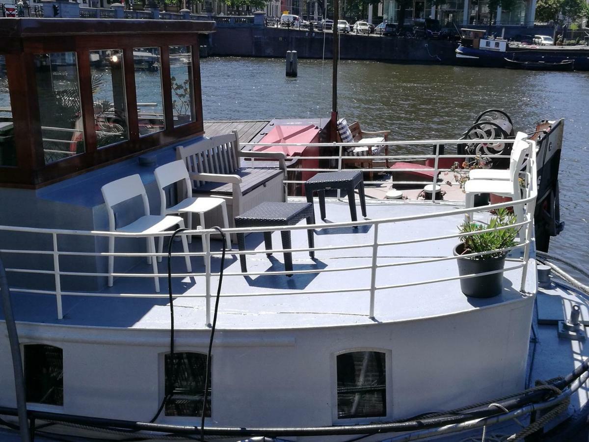 Houseboat Rose Apartment Amsterdam Exterior photo
