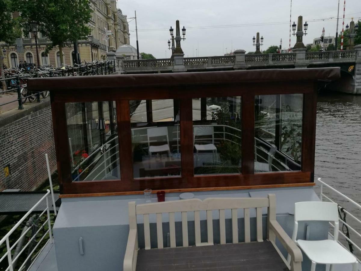 Houseboat Rose Apartment Amsterdam Exterior photo