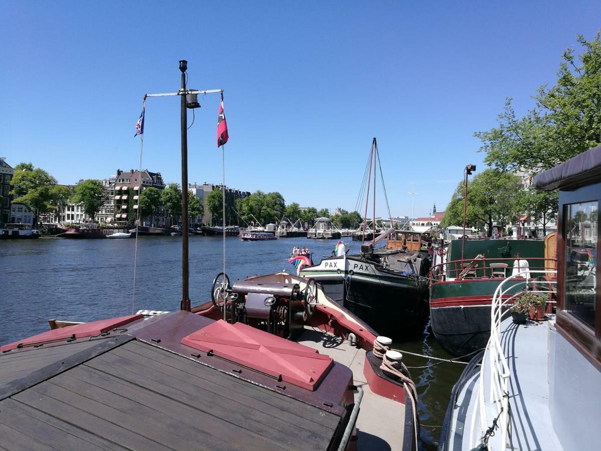 Houseboat Rose Apartment Amsterdam Exterior photo