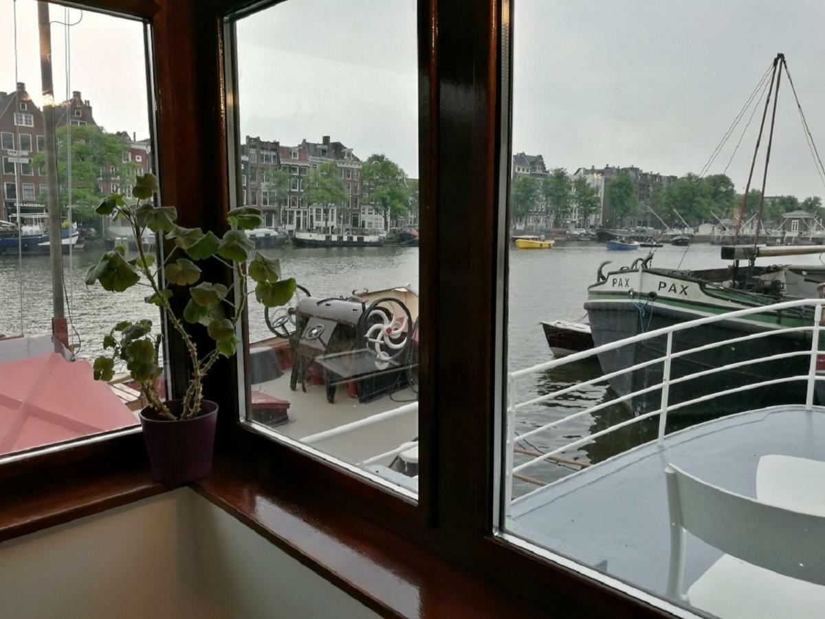Houseboat Rose Apartment Amsterdam Exterior photo